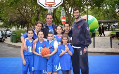 San Payo vai treinar o nosso minibásquete