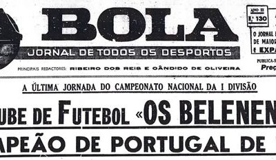 26 de Maio de 1946 – Conquista do Campeonato Nacional da Primeira Divisão