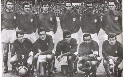 28 Julho 1966 – José Pereira e Vicente na Selecção Nacional no Campeonato do Mundo