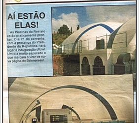 21 de Julho de 1993  – Inauguração das Piscinas Olímpicas