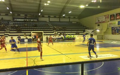 Futsal de grande qualidade na apresentação aos sócios
