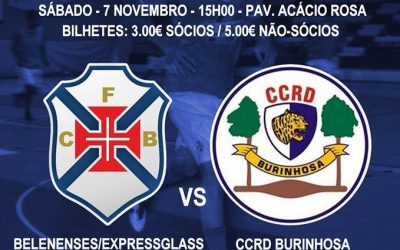 Belenenses / ExpressGlass recebe o Burinhosa