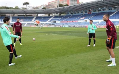 Selecção Nacional treinou no Restelo