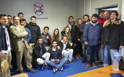 Estudantes da Universidade Europeia no Restelo