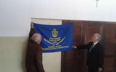 Novo piso do ginásio da Escola Marquês de Pombal