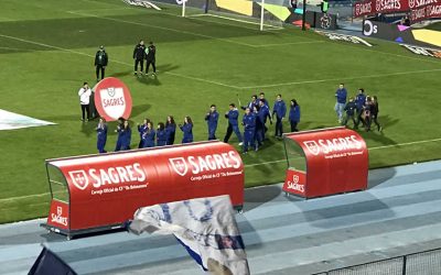 Natação homenageada em jogo da Liga NOS