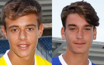 João Pedro Oliveira e Tomás Gutierres na Selecção