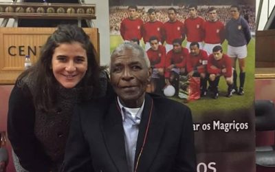 Vicente Lucas em homenagem aos Magriços