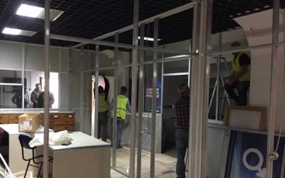 Arrancaram obras no Departamento de Futebol de Formação