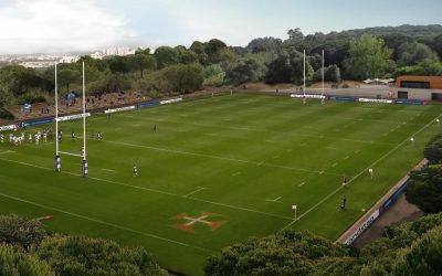 1ª pedra do Belém Rugby Park no dia 25 de Março