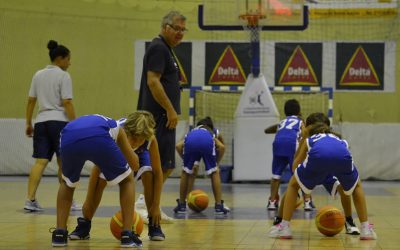 San Payo Araújo no II Clinic Internacional de Minibasquete