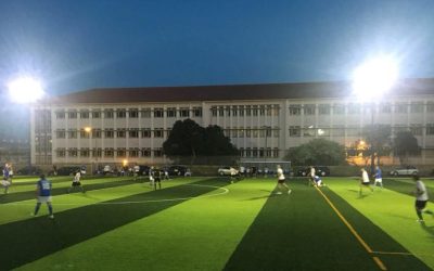 Foi estreada a iluminação das Salésias