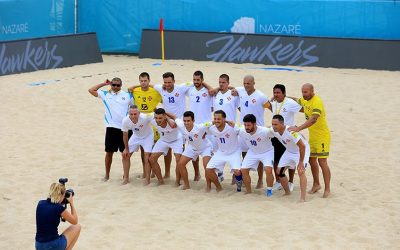 Azuis repetem 3-4 na Nazaré