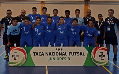 Sub-17 azuis na 2ª posição da Taça Nacional