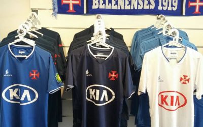 Camisolas oficiais da equipa de futebol já à venda na Loja Azul