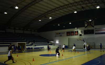 Equipa sénior de basquetebol realizou o primeiro treino