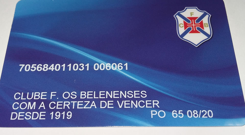 Cartão BP / Belenenses Cartão BP / Belenenses