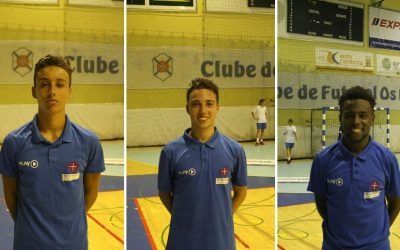 Mais três internacionalizações Sub-18