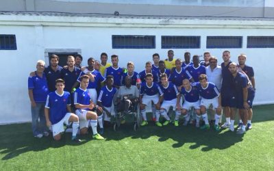 Sub-19 vencem com visita de Vicente Lucas