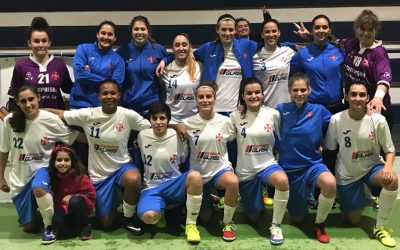 Equipa feminina de futsal avança para a 4ª eliminatória da Taça