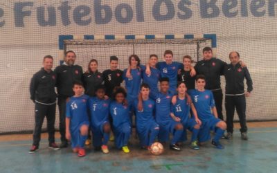 Iniciados vencem e estão mais perto do 2º objectivo da época