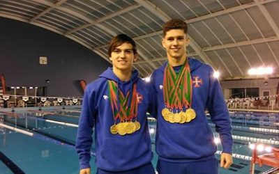 13 Medalhas de Ouro para Miguel Cruz e Tiago Neves