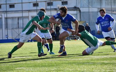 Três azuis no Campeonato da Europa de Rugby U18
