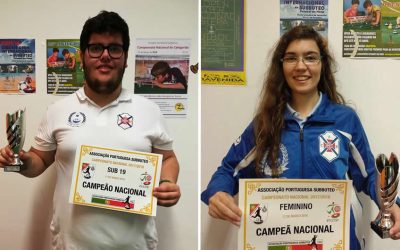 Azuis conquistam títulos nacionais feminino e Sub-19