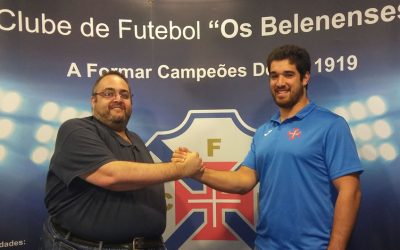Diogo Domingos mais uma época de Cruz de Cristo ao peito