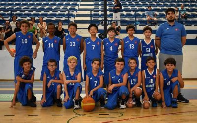 Sub-12 de Basquetebol vencem as Olisipíadas
