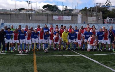 Veteranos vencem Ajax por 6-2 em mais uma jornada de convívio