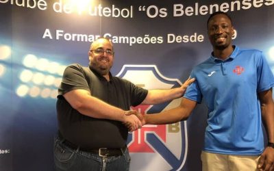 Extremo Mohamed Camara é reforço do Basquetebol do Belenenses