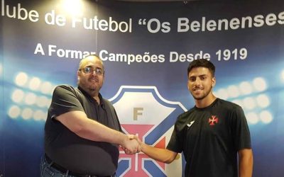 Paulo Pimenta é mais um reforço para a baliza do Futsal Azul