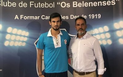André Serra é reforço às ordens do técnico Nuno Oliveira para o ataque à subida