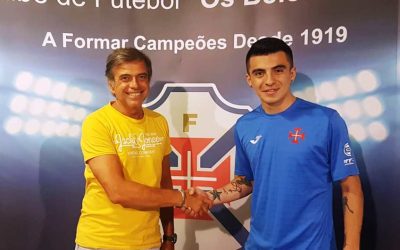 Yulián Díaz chega ao Restelo para reforçar a formação de Alípio Matos
