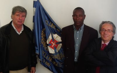 Andorinha Sport Clube de S. Tomé e Príncipe de visita ao Restelo