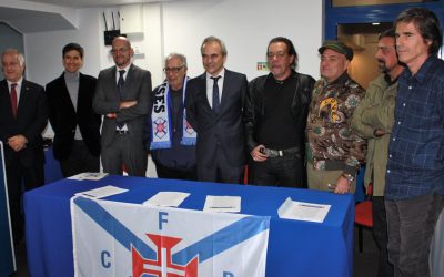Sala cheia na apresentação das comemorações do Centenário do Belenenses