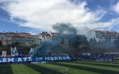 Uma grande jornada azul no dia do regresso às Salésias