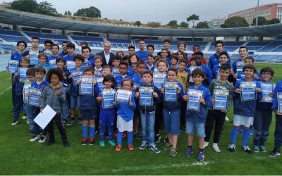 Entrega de Diplomas de Mérito Escolar nas Escolinhas do Belenenses