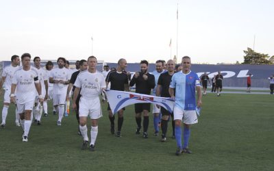 Lendas do Real Madrid no Restelo para celebrar o Centenário do Belenenses