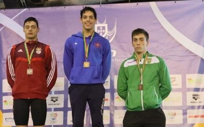 Luís Júnior sagrou-se Campeão Nacional Júnior dos 50m Bruços