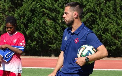 Comando técnico dos Juniores: Felicidades, João Santos!