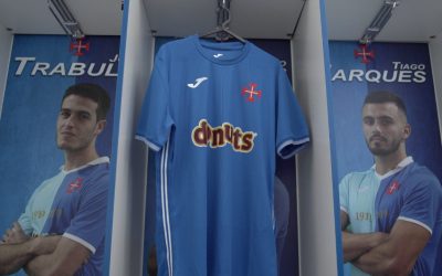 As camisolas oficiais estão a chegar