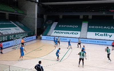 Muito boa exibição dos azuis na deslocação ao Pavilhão João Rocha