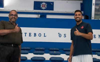Bruno Vicente traz experiência ao plantel orientado por Tiago Guelho