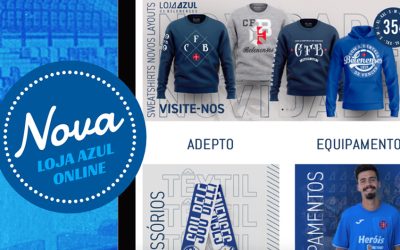 Já disponível a nova Loja Azul online