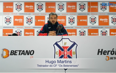 Hugo Martins: antevisão à deslocação a Sacavém