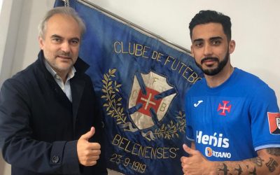 Fred Martins é o primeiro reforço de Inverno do Belenenses