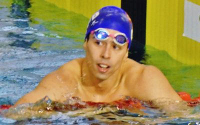 Bruno Ramos com três pódios no Open de Natação do Jamor