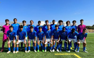 Pleno de vitórias no fim-de-semana do futebol de formação